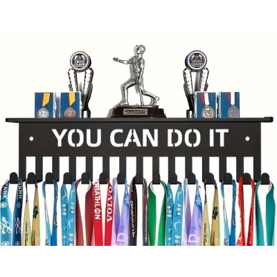 Метална поставка за медали You Can Do It