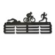Метална поставка за медали "TRIATHLON – Триатлон" (До 40 медала)  без медали, чист продуктов изглед